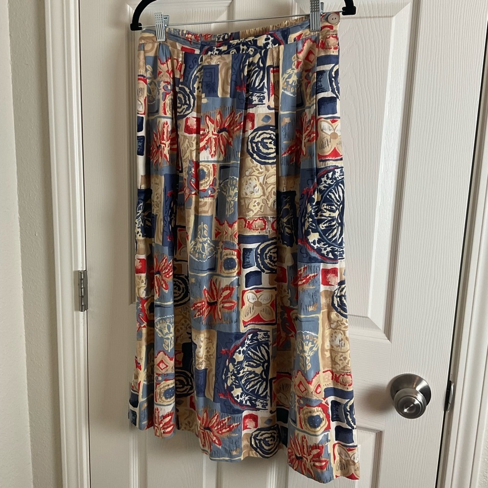 Essentials By Worthington Multicolor Patterned Wo… - image 3